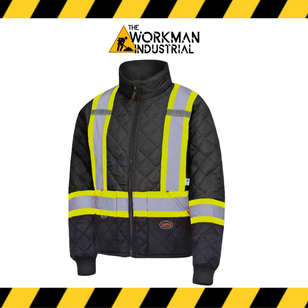 Pioneer Hi-Vis Quilted Freezer Jacket