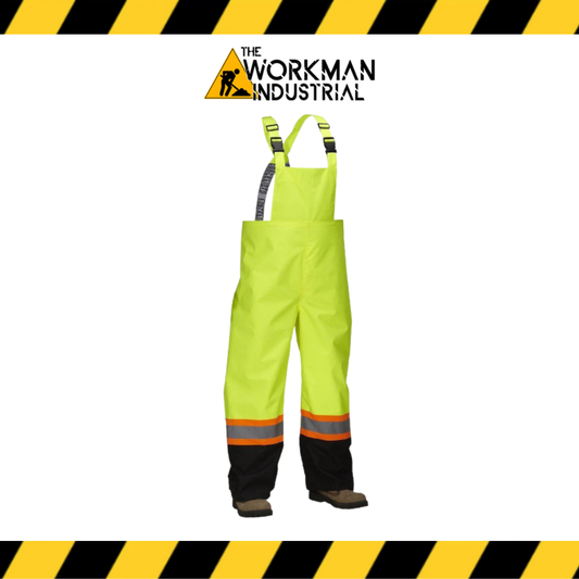Forcefield Hi Vis Safety Rain Overall