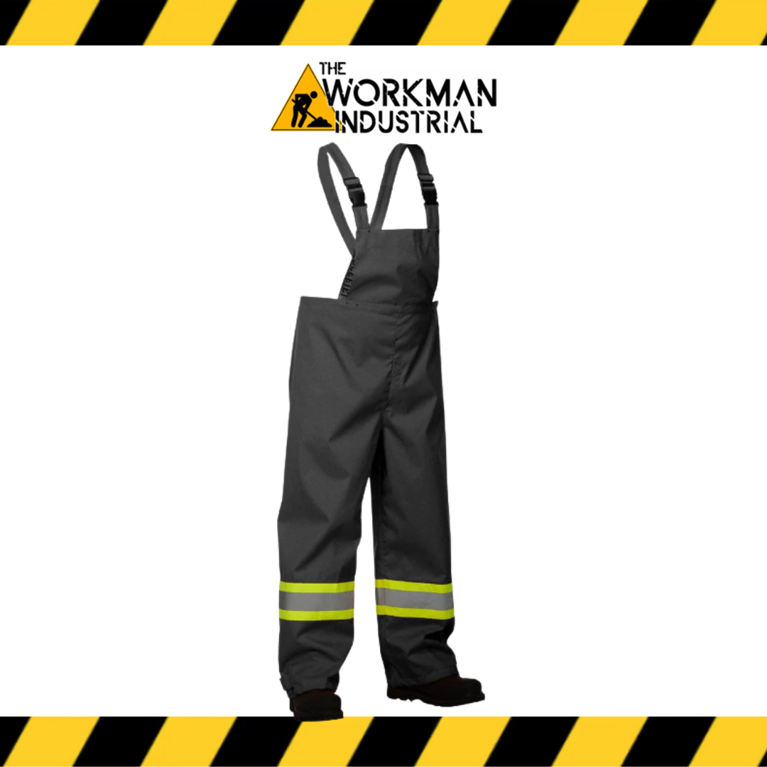 Forcefield Hi Vis Safety Rain Overall