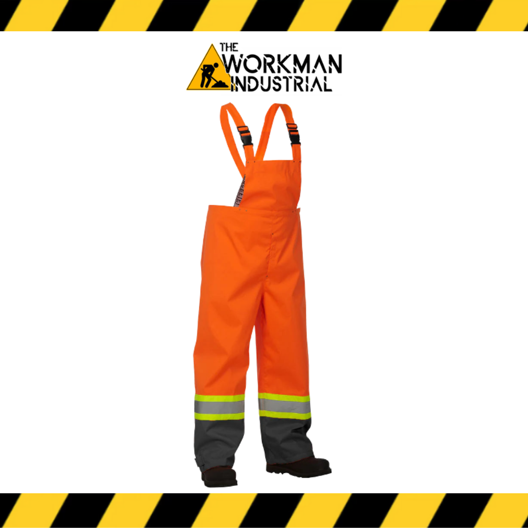 Forcefield Hi Vis Safety Rain Overall