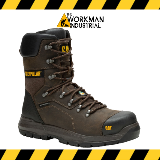 CAT Diagnostic 8-Inch Waterproof Composite Toe Work Boot