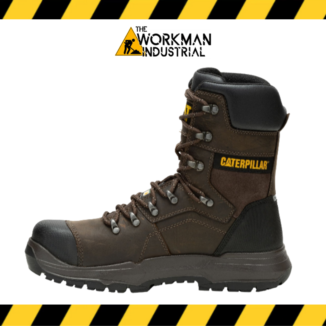 CAT Diagnostic 8-Inch Waterproof Composite Toe Work Boot