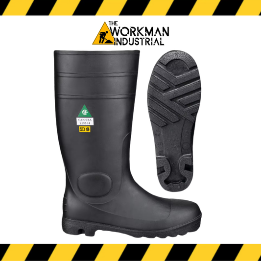Steel Toe/Plate PVC Boot