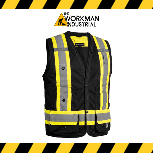 Forcefield Hi Vis Safety Surveyor's Vest