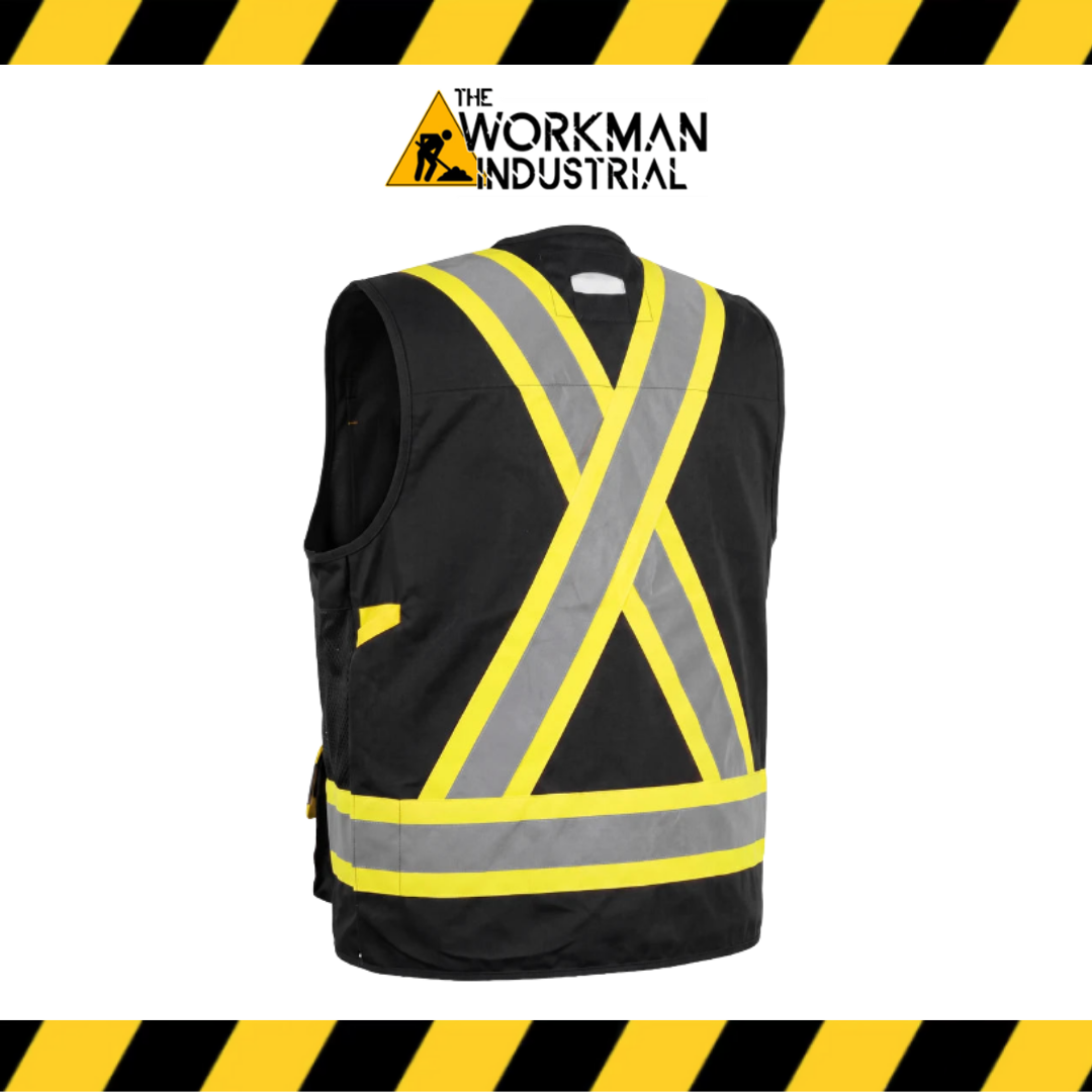 Forcefield Hi Vis Safety Surveyor's Vest