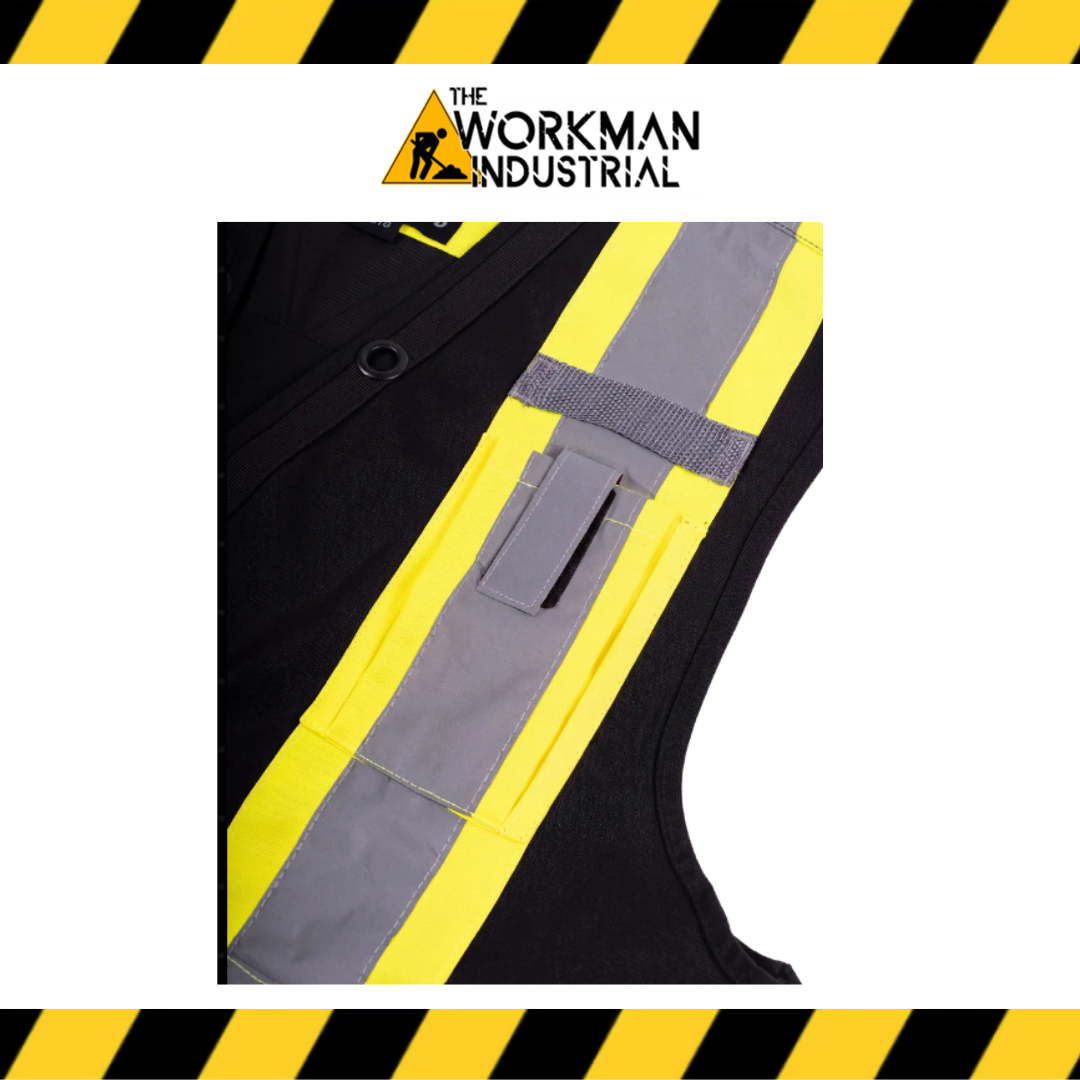 Forcefield Hi Vis Safety Surveyor's Vest