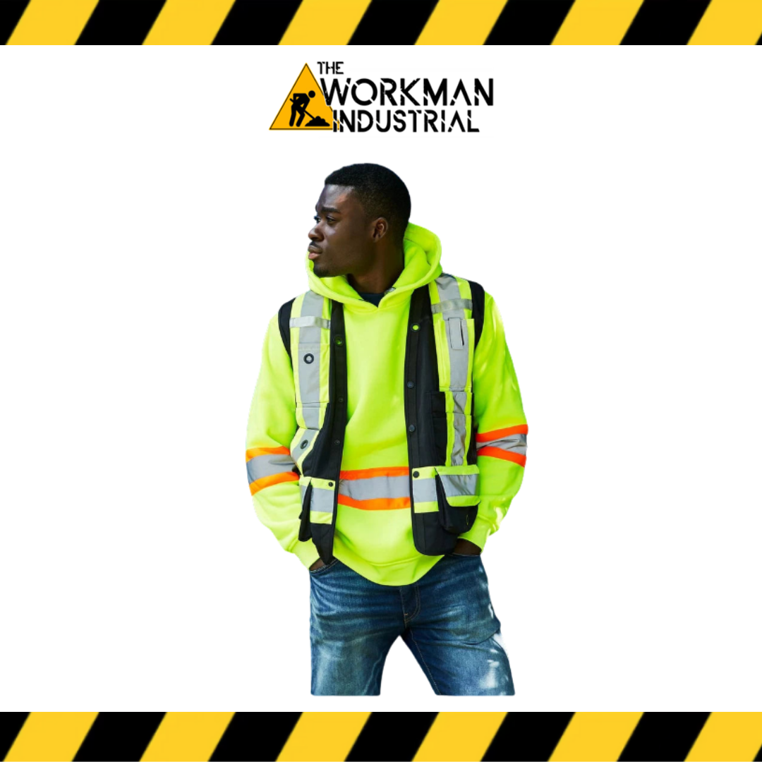 Forcefield Hi Vis Safety Surveyor's Vest