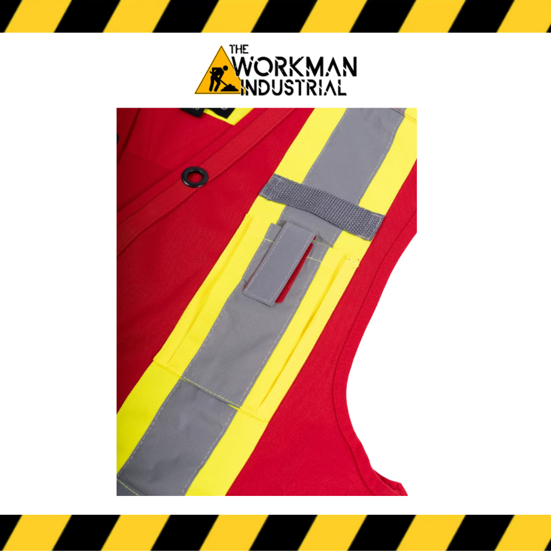 Forcefield Hi Vis Safety Surveyor's Vest