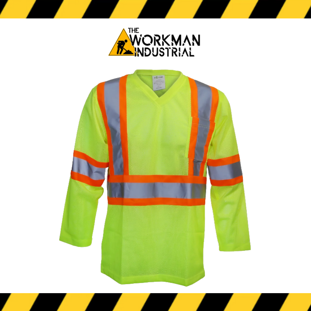 Big K High Visibility Polyester Mesh Safety Shirt