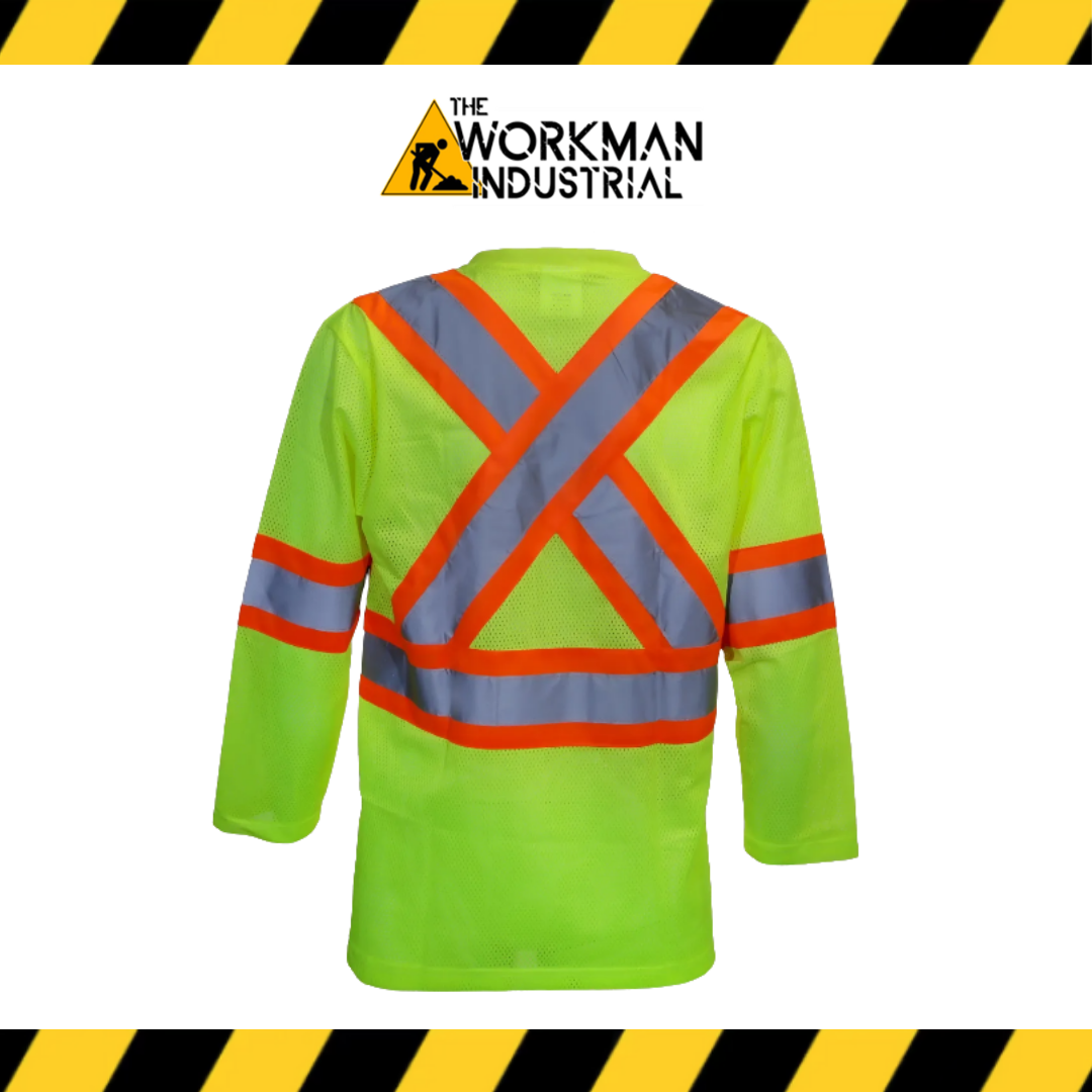Big K High Visibility Polyester Mesh Safety Shirt