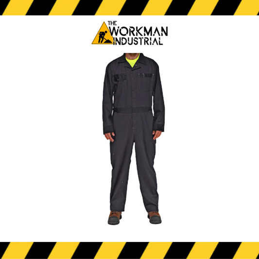 Polycotton Coverall w/ Zipper Front