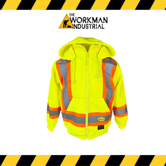 Excalibur Hi-Vis Safety Hoodie with Reflective Tape