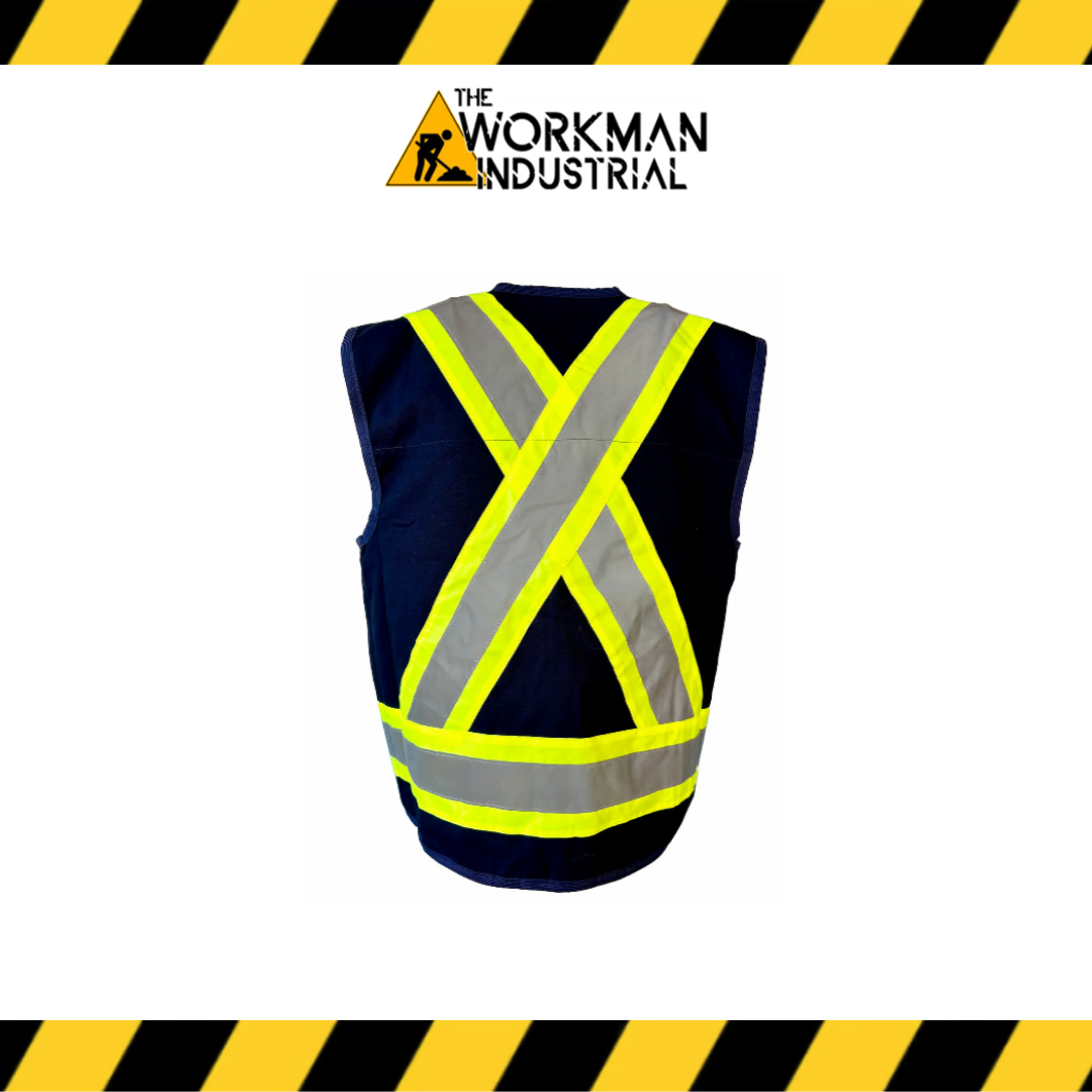 Excalibur Surveyor's Safety Vest with Reflective Tape