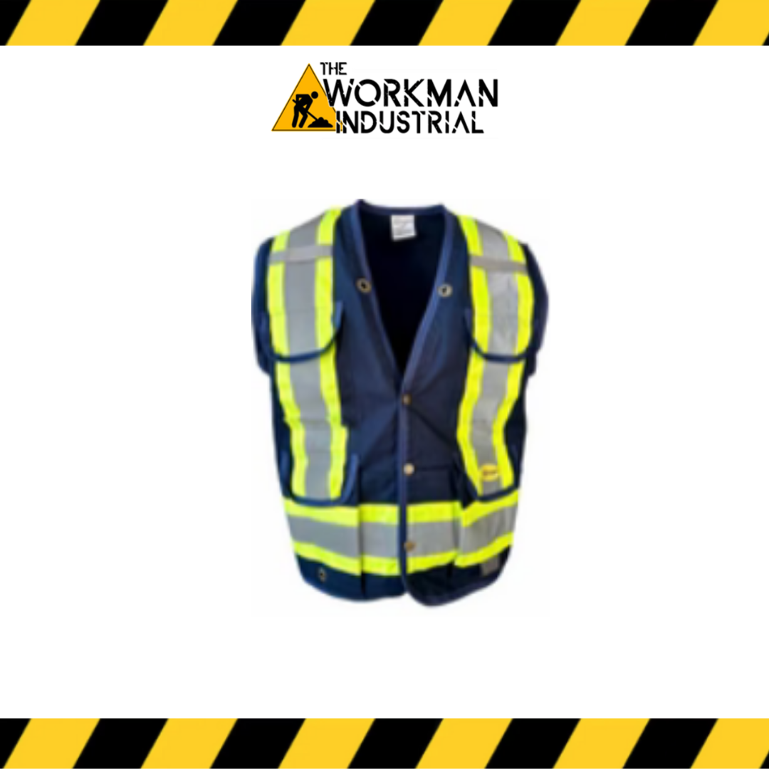 Excalibur Surveyor's Safety Vest with Reflective Tape
