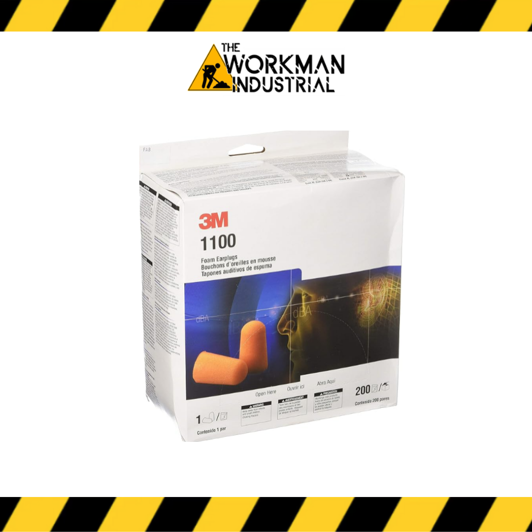 3M™ Foam Earplugs 1100 BOX