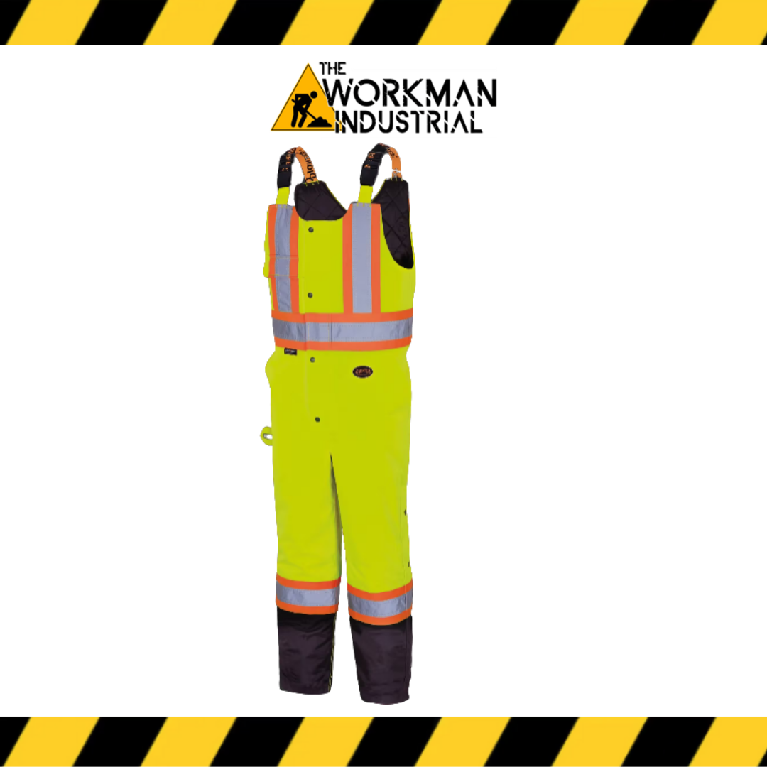 Pioneer Hi-Vis Quilted Safety Overalls
