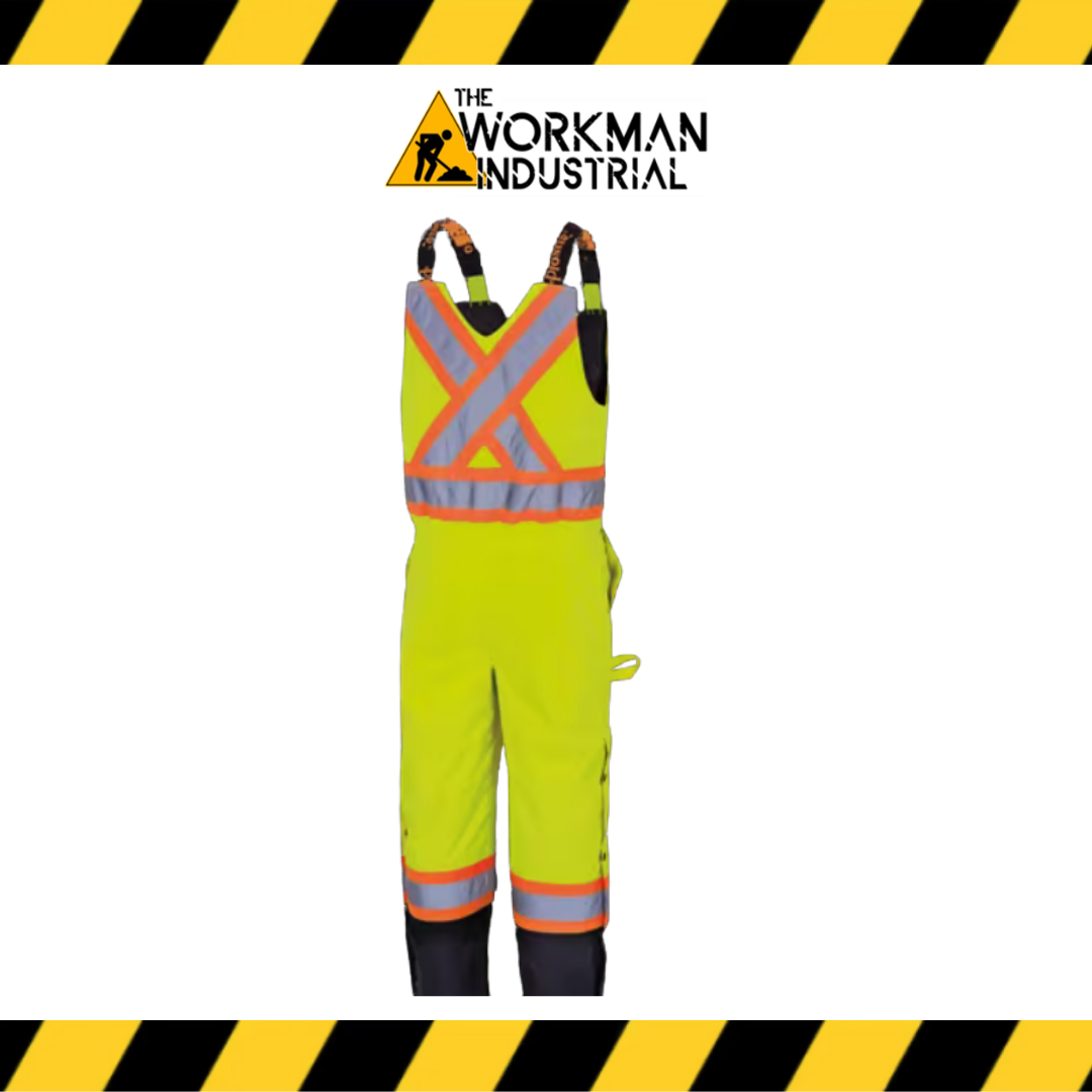 Pioneer Hi-Vis Quilted Safety Overalls