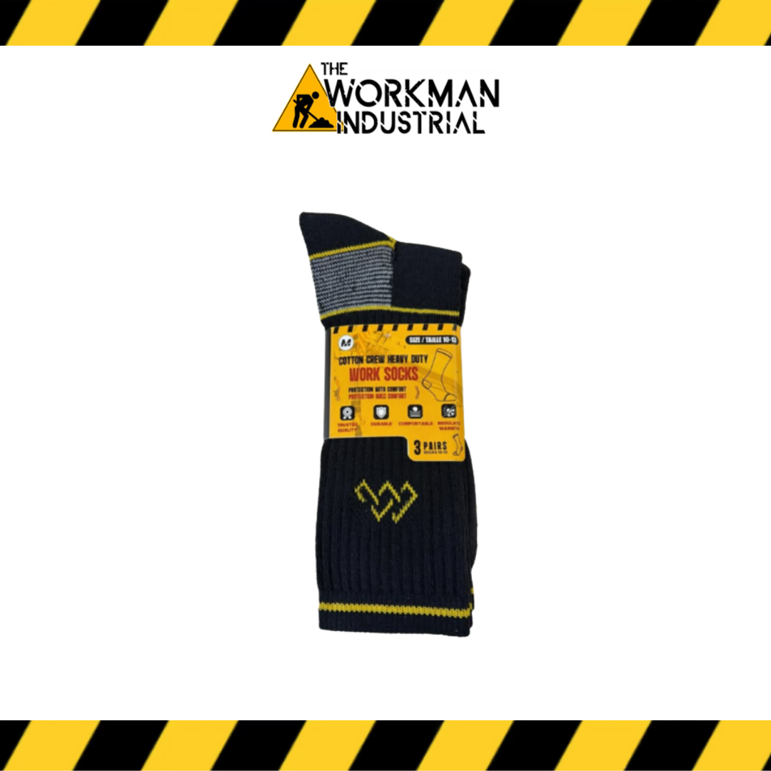 Cotton Crew Heavy Duty Work Socks
