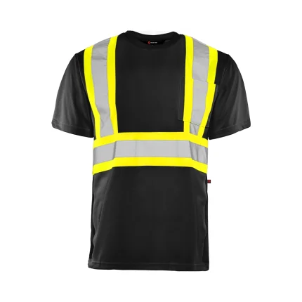 Groundforce Hi Vis reflective tape short sleeve tshirt