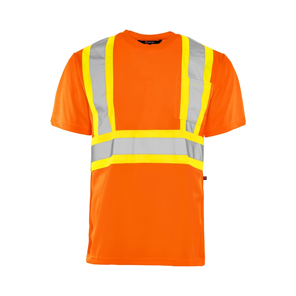 Groundforce Hi Vis reflective tape short sleeve tshirt
