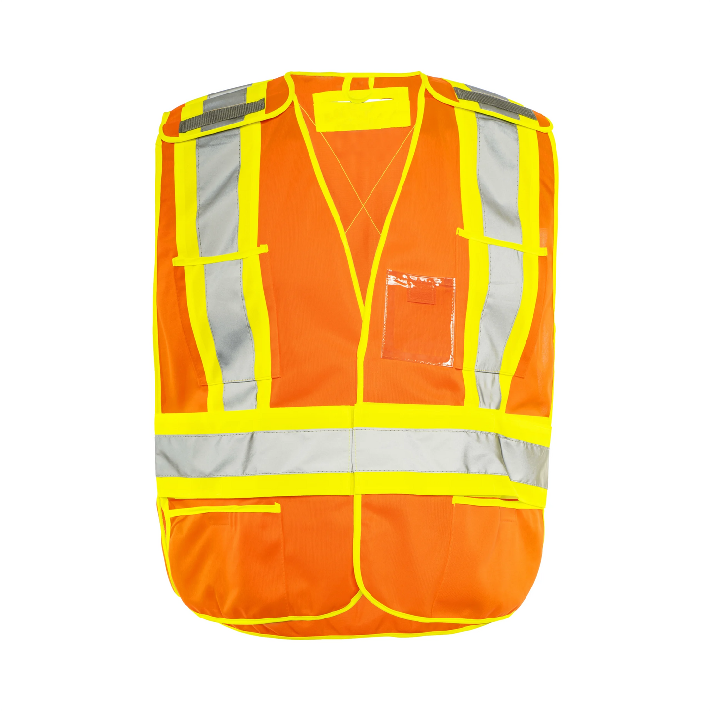 Groundforce TV2 • Universal 5 Pt. Tearaway Solid Traffic Vest