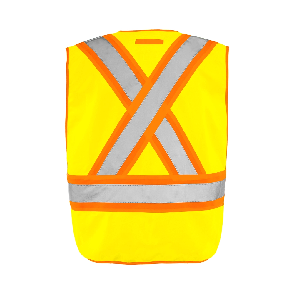 Groundforce TV2 • Universal 5 Pt. Tearaway Solid Traffic Vest
