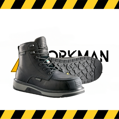 Terra Ironstone 6-inch waterproof composite toe work boot.