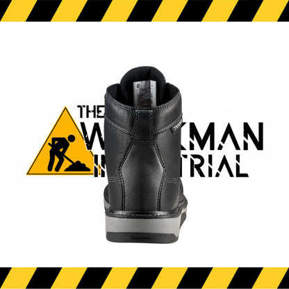 Terra Ironstone 6-inch waterproof composite toe work boot.