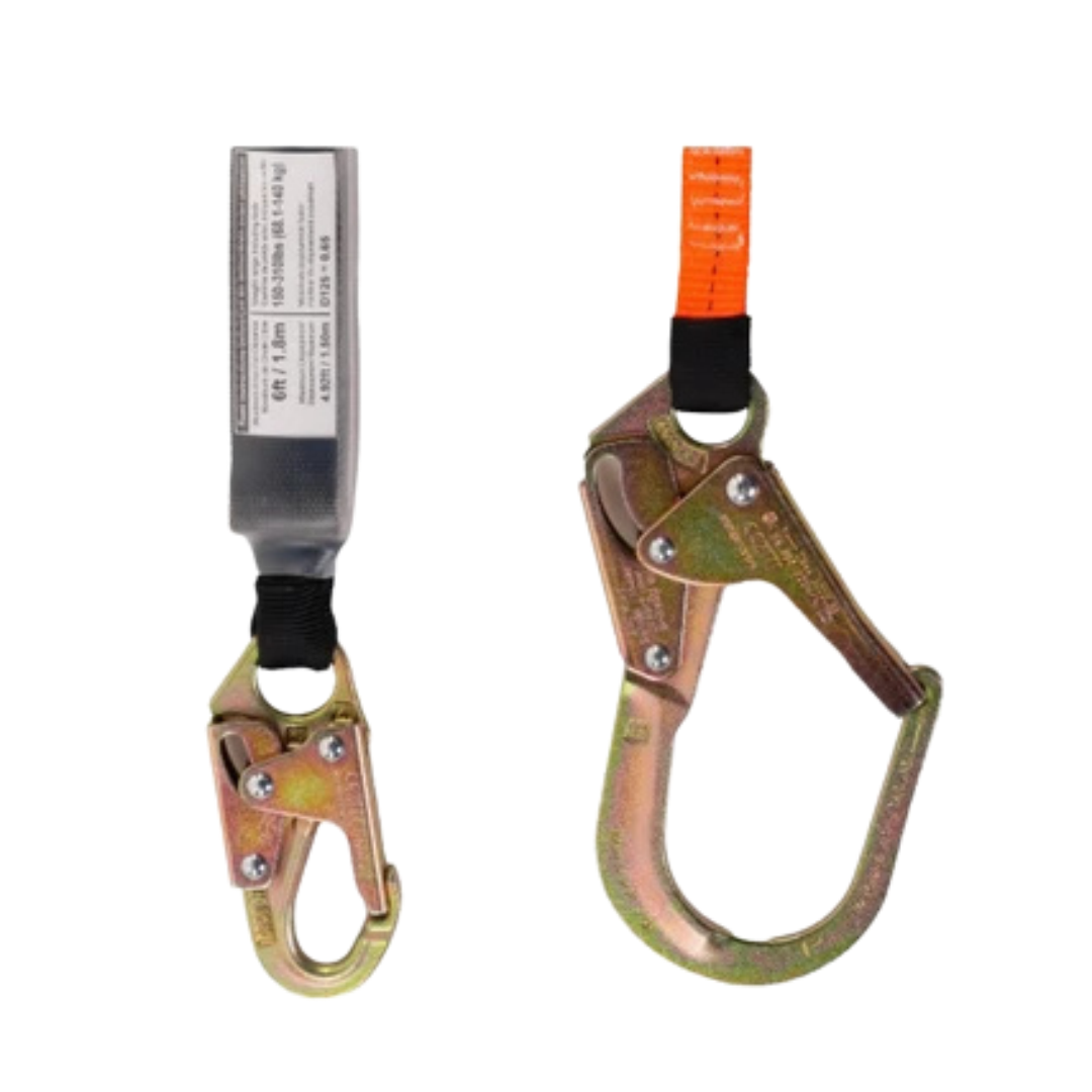 Forcefield 6ft Shock Absorbing Lanyard