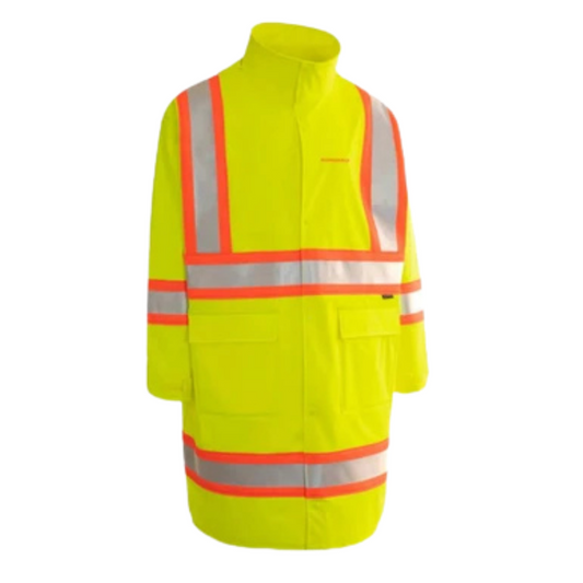 Forcefield Hi Vis Traffic Safety Long Coat FR