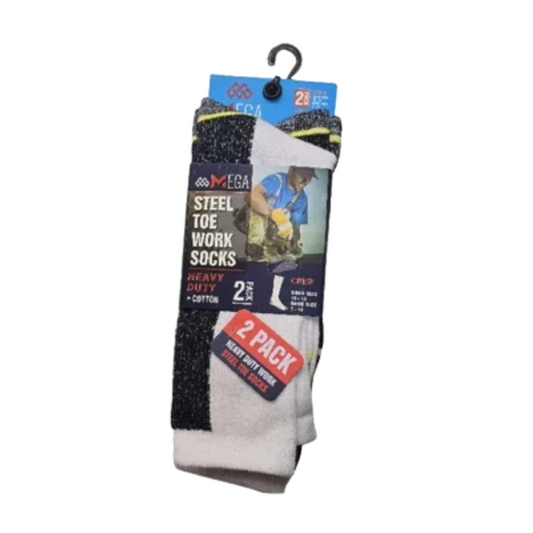 Mega Steel toe work socks