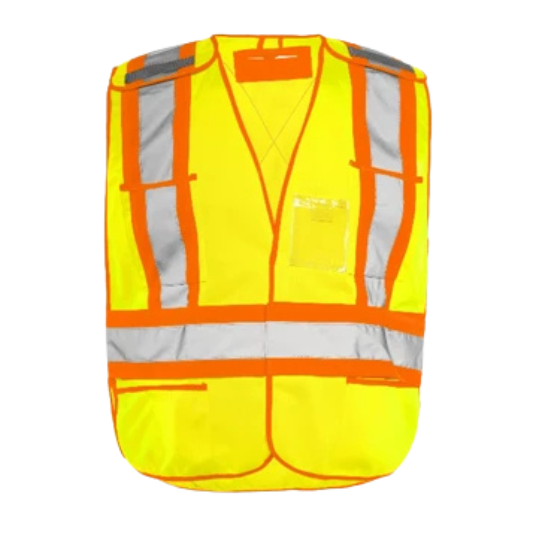 Ground Force Universal 5-Point Tearaway Traffic Vest