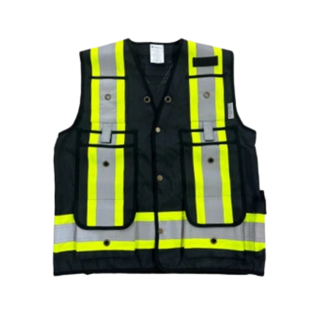 Silverwolf Surveyor Safety Vest with Pockets and Lanyard Slot
