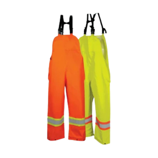 Ground Force Hi-Vis Waterproof Ripstop Bib Pants