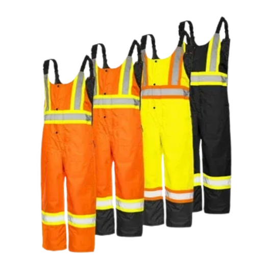 Ground Force Hi-Vis Reinforced Winter Overalls