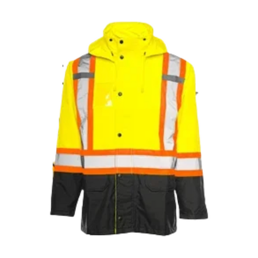 Ground Force Hi-Vis Rain Jacket