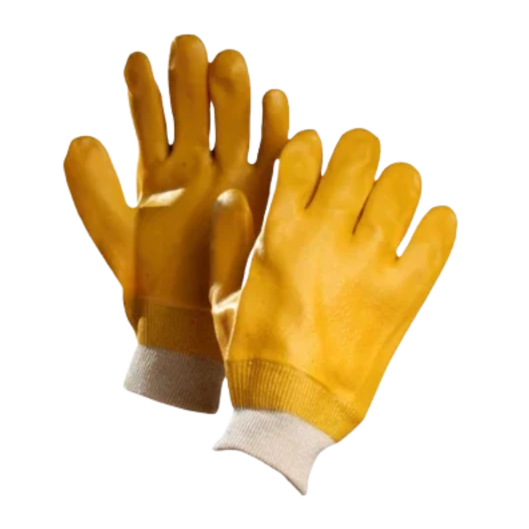 Forcefield Insulated PVC Chemical Resistant Gloves with Knit Wrist
