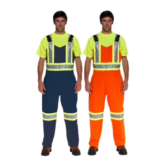 Ground Force Hi-Vis Safety Overalls