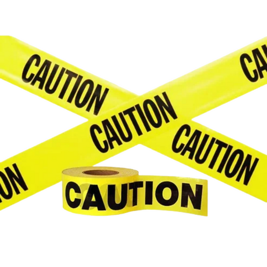 Plasticade 1000-Foot Hi-Vis Yellow Caution Tape
