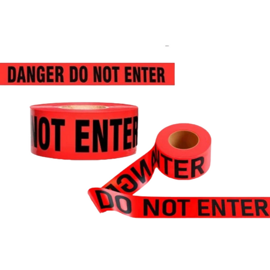 Plasticade 1000-Foot Hi-Vis Red Danger Tape