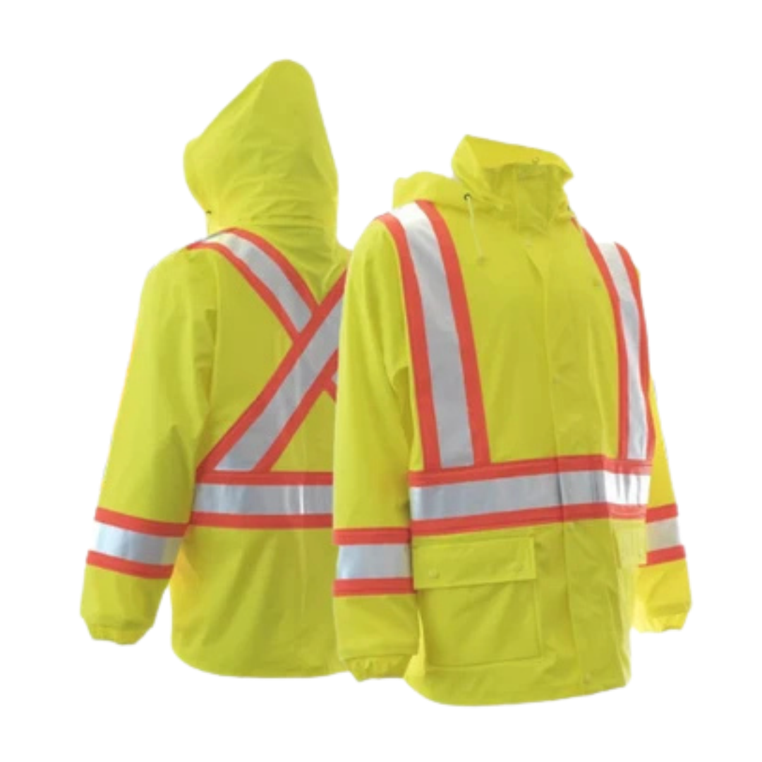 Forcefield FR Hi-Vis Waterproof Jacket, CSA Compliant