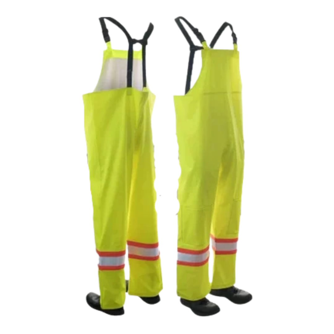 Forcefield FR Hi-Vis Waterproof Bib Pants, Reinforced