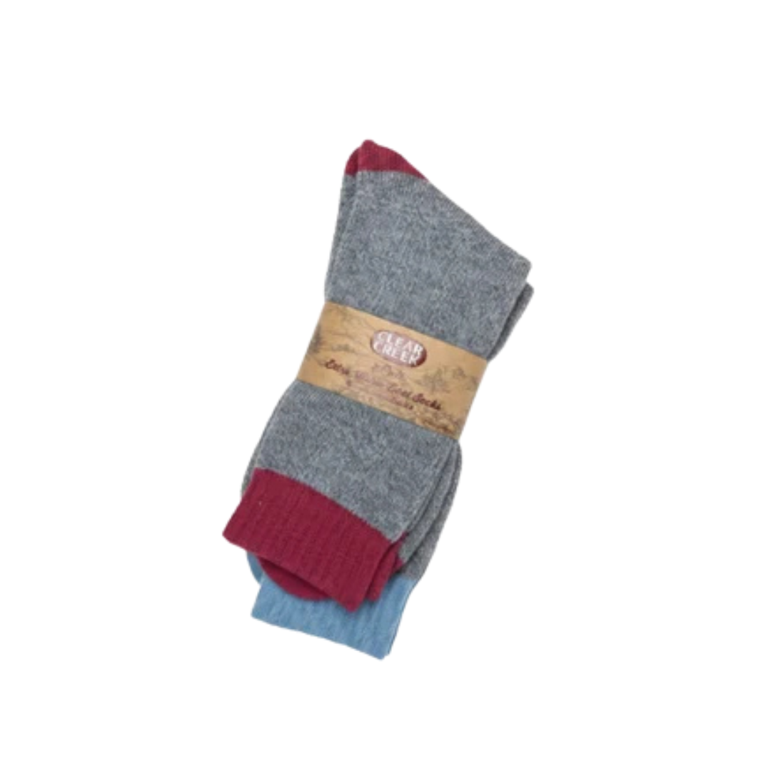 Clear Creek Ladies Boot Socks (2 Pack)