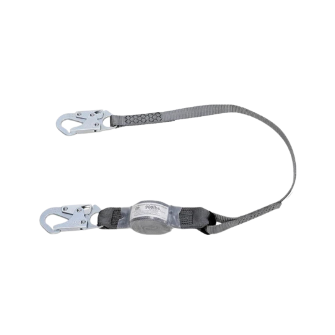 MSA SHOCK ABSORBING LANYARD - 4FT