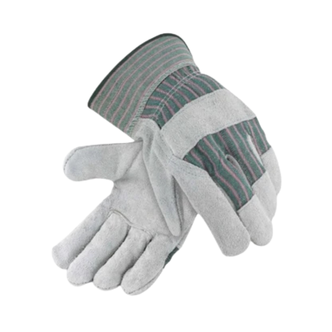 Leather Palm Gloves, Safety Cuff