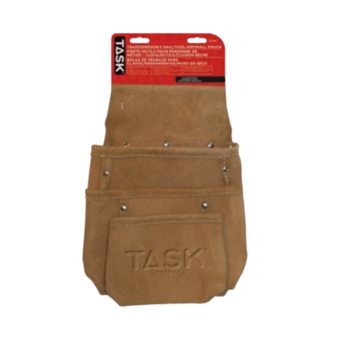 Task Tools Tradesperson's Nail and Tool Drywall Pouch