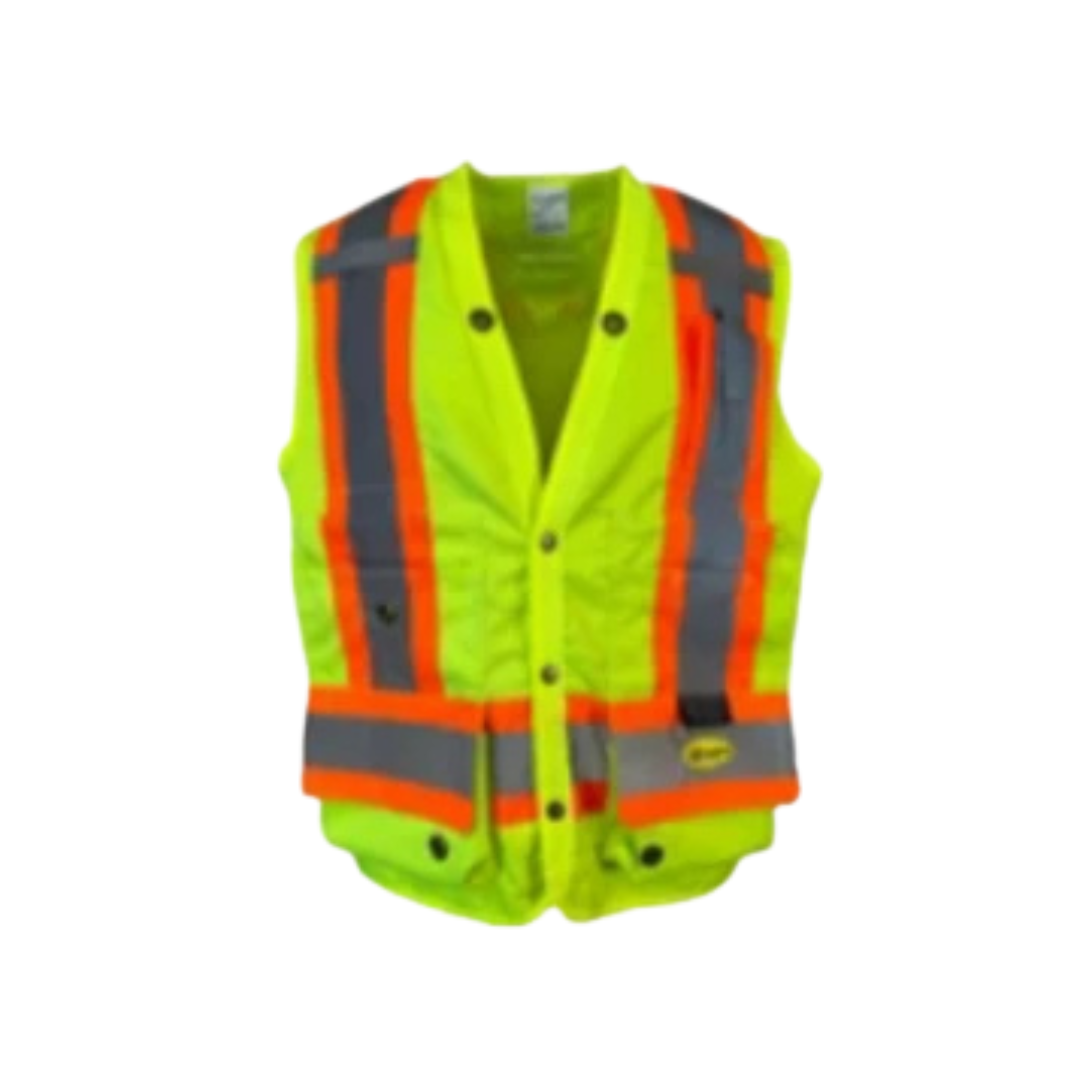 Excalibur Surveyor's Safety Vest with Reflective Tape