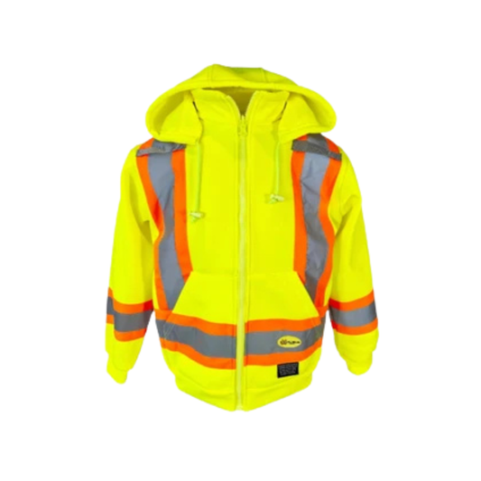 Excalibur Hi-Vis Safety Hoodie with Reflective Tape