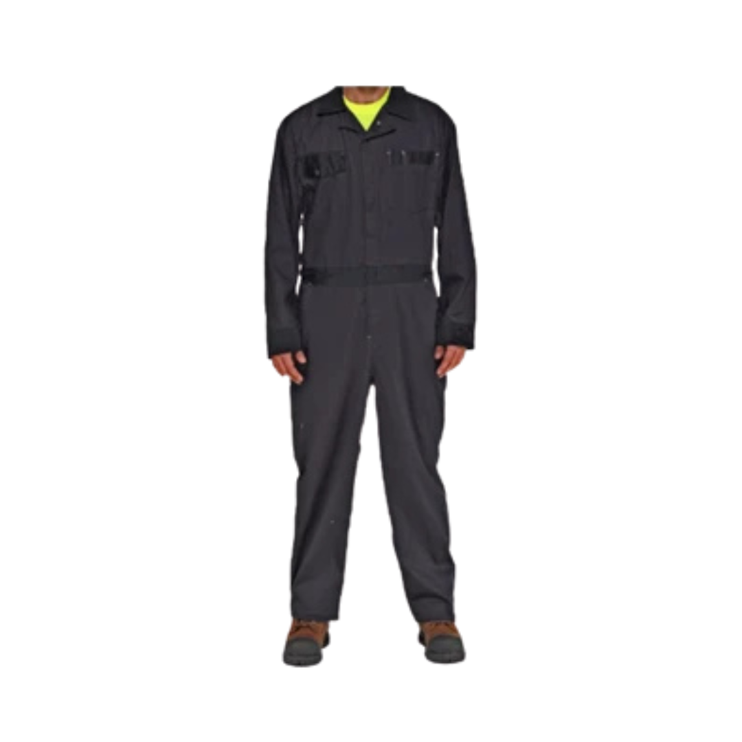 Groundforce Polycotton Coverall w/ Zipper Front