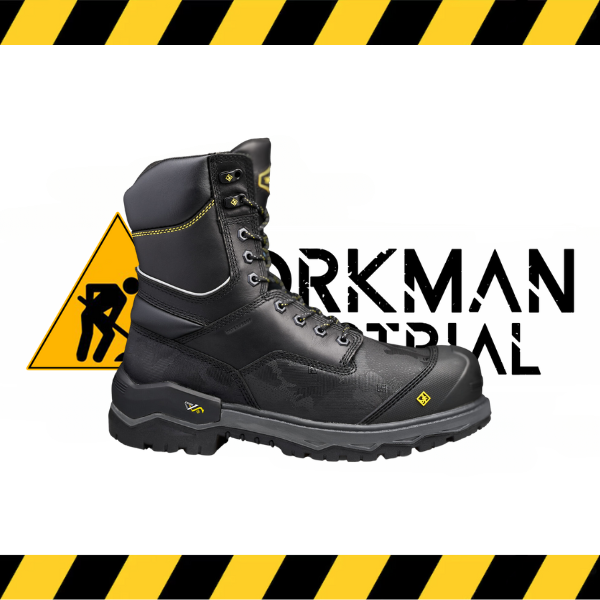 Men's Terra Gantry 8" Waterproof Nano Composite Toe Safety Work Boot